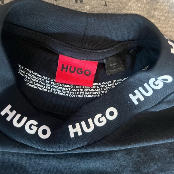 HUGO mock neck top - Picture 2 of 4